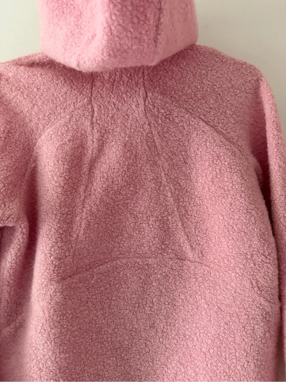 Lululemon So Sherpa Hooded Jacket in Heathered Pink Haze Size 2 Full Zip